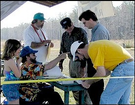 Signing in with Mike Mundy