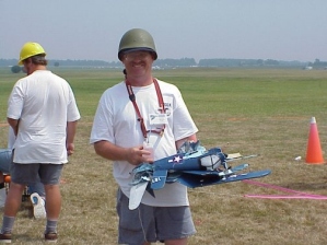 The end for a proud fighter - here's what's left of Don's Corsair!
