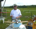 Here's Pete working on his Macchi 205 - Rocks' photo