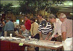 Club members donated a lot of their time during the '99 Mall Show
