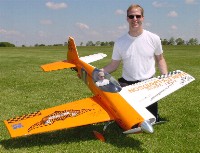 Tim Lampe's recovered Great Planes Giles 202 ARF - Miguel Frontera photo