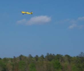 Larry's 4 Star on a fly by - photo by Jeff Whippo